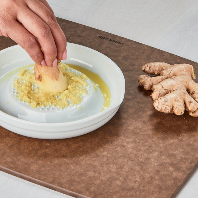 Keramik Ingwerreibe für Ingwer und Knoblauch