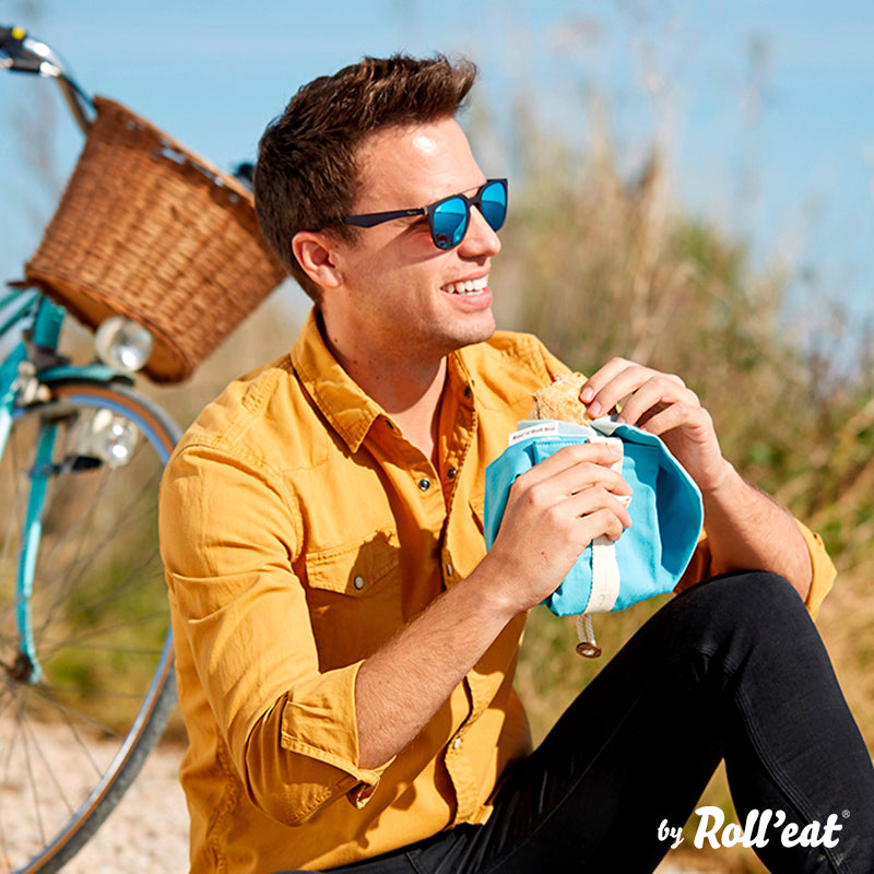 Roll'eat Boc`n`Roll BIO line Sandwich Wrap waschbarer Snackbag Brotbeutel