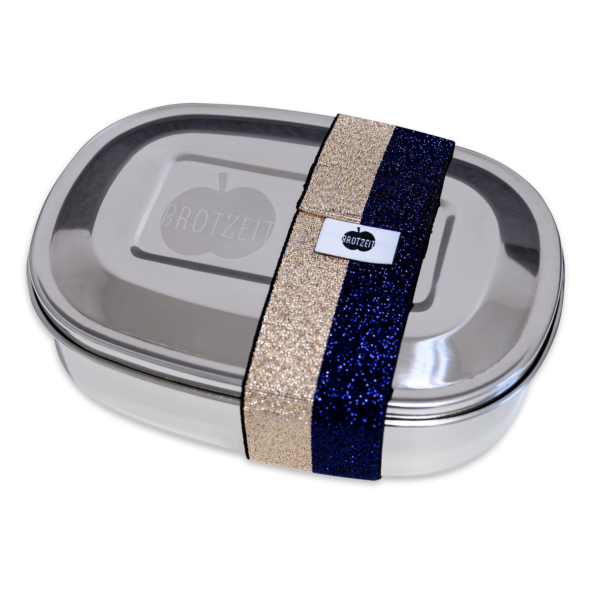 Brotzeit MAGIC Lunchboxen Brotdose Jausenbox mit herausnehmbarer Unterteilung aus Edelstahl