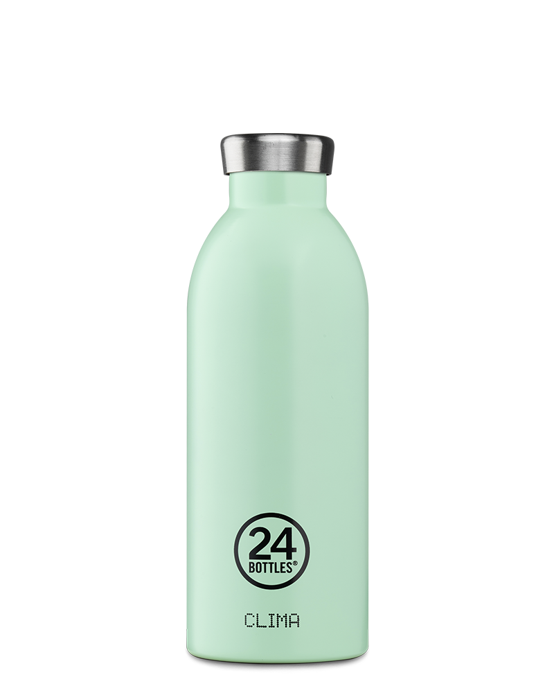 24bottles clima bottle Thermosflasche unifarben aus Edelstahl Trinkflasche 0,5l BPA frei