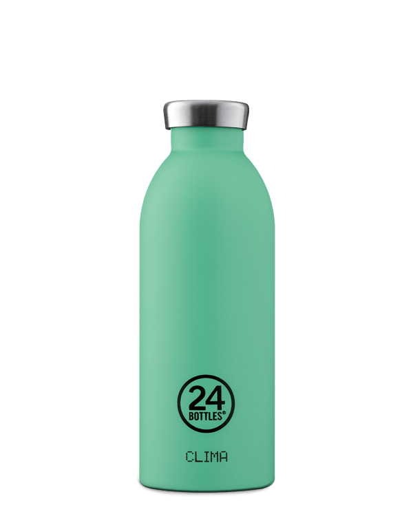 24bottles clima bottle Thermosflasche unifarben aus Edelstahl Trinkflasche 0,5l BPA frei