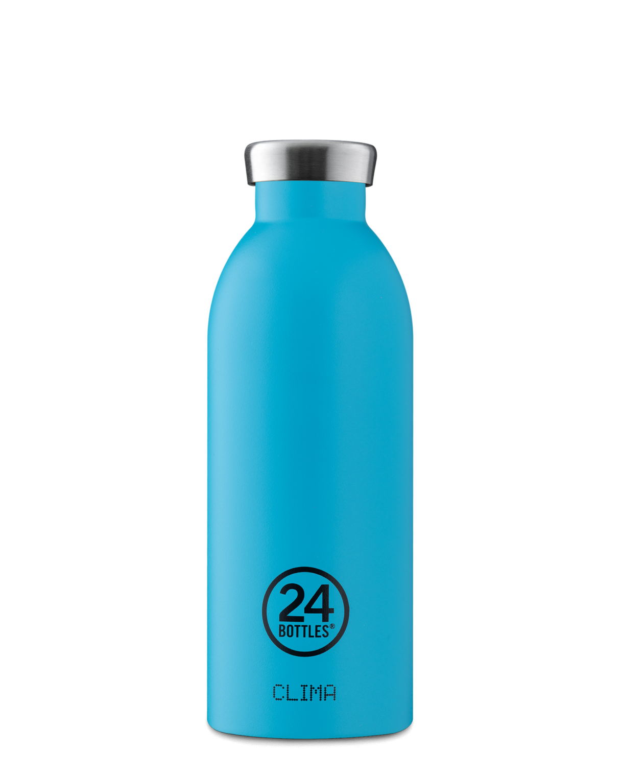 24bottles clima bottle Thermosflasche unifarben aus Edelstahl Trinkflasche 0,5l BPA frei