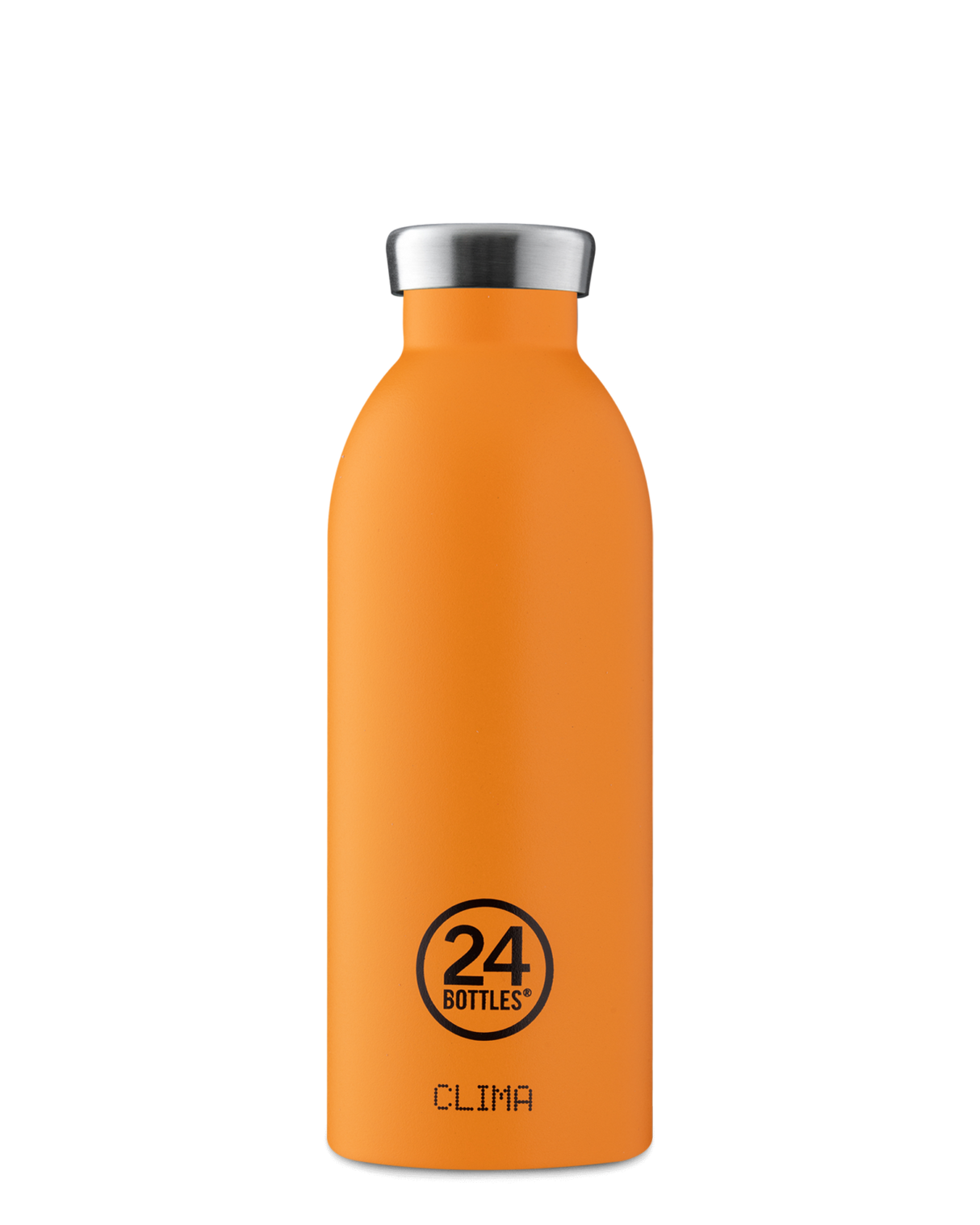 24bottles clima bottle Thermosflasche unifarben aus Edelstahl Trinkflasche 0,5l BPA frei