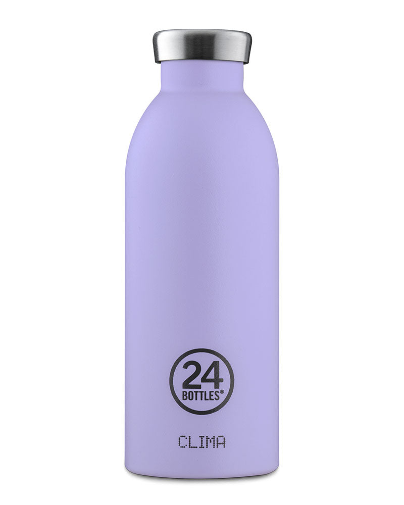 24bottles clima bottle Thermosflasche unifarben aus Edelstahl Trinkflasche 0,5l BPA frei