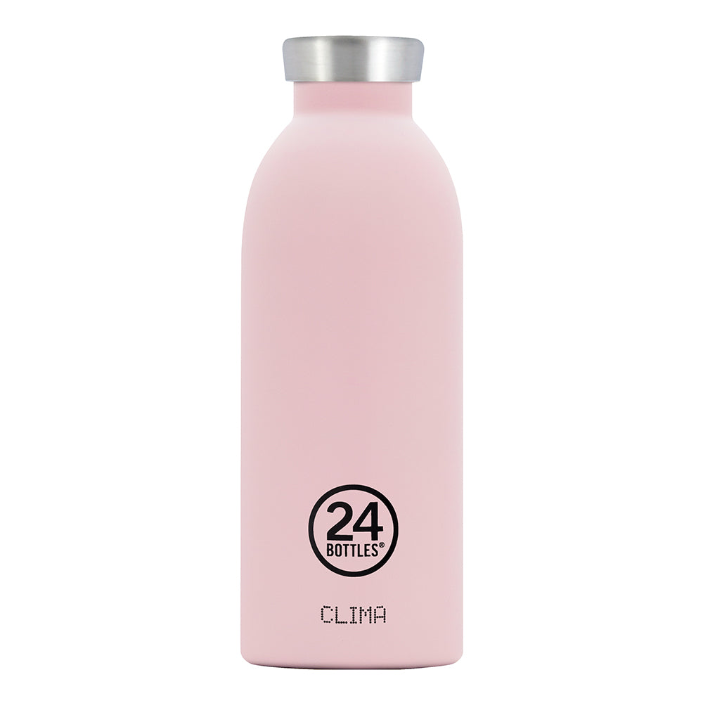 24bottles clima bottle Thermosflasche unifarben aus Edelstahl Trinkflasche 0,5l BPA frei