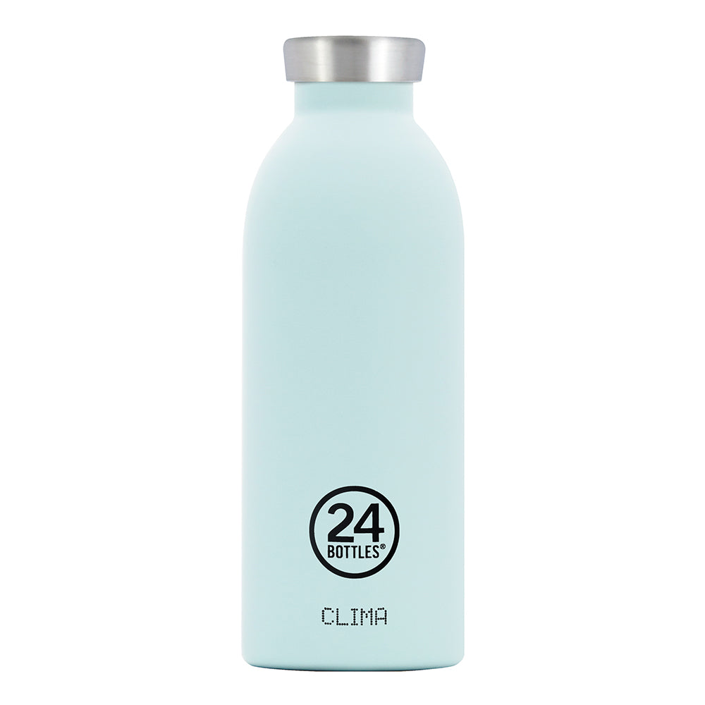 24bottles clima bottle Thermosflasche unifarben aus Edelstahl Trinkflasche 0,5l BPA frei