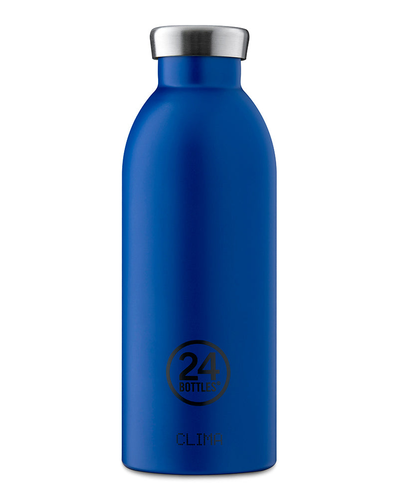24bottles clima bottle Thermosflasche unifarben aus Edelstahl Trinkflasche 0,5l BPA frei