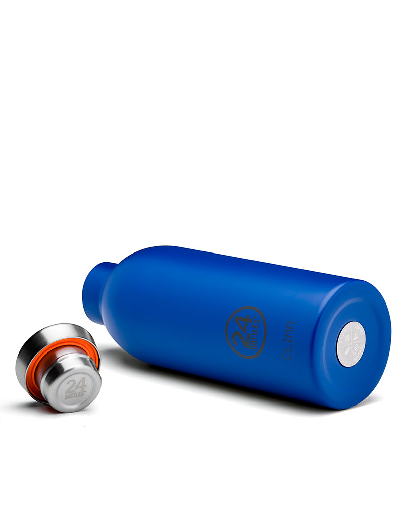 24bottles clima bottle Thermosflasche unifarben aus Edelstahl Trinkflasche 0,5l BPA frei