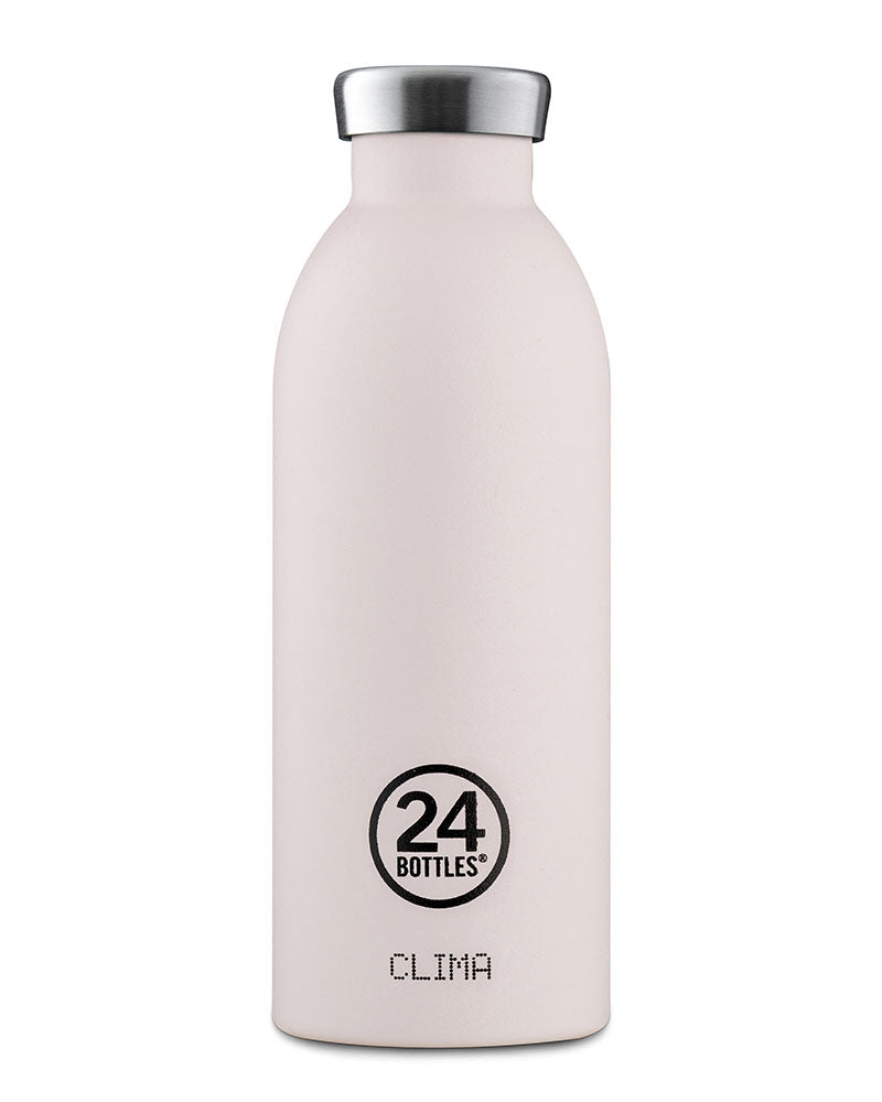 24bottles clima bottle Thermosflasche unifarben aus Edelstahl Trinkflasche 0,5l BPA frei