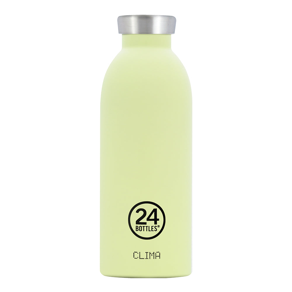 24bottles clima bottle Thermosflasche unifarben aus Edelstahl Trinkflasche 0,5l BPA frei