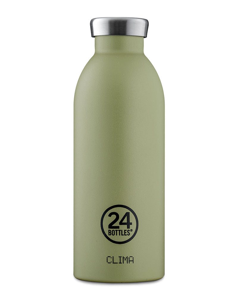 24bottles clima bottle Thermosflasche unifarben aus Edelstahl Trinkflasche 0,5l BPA frei