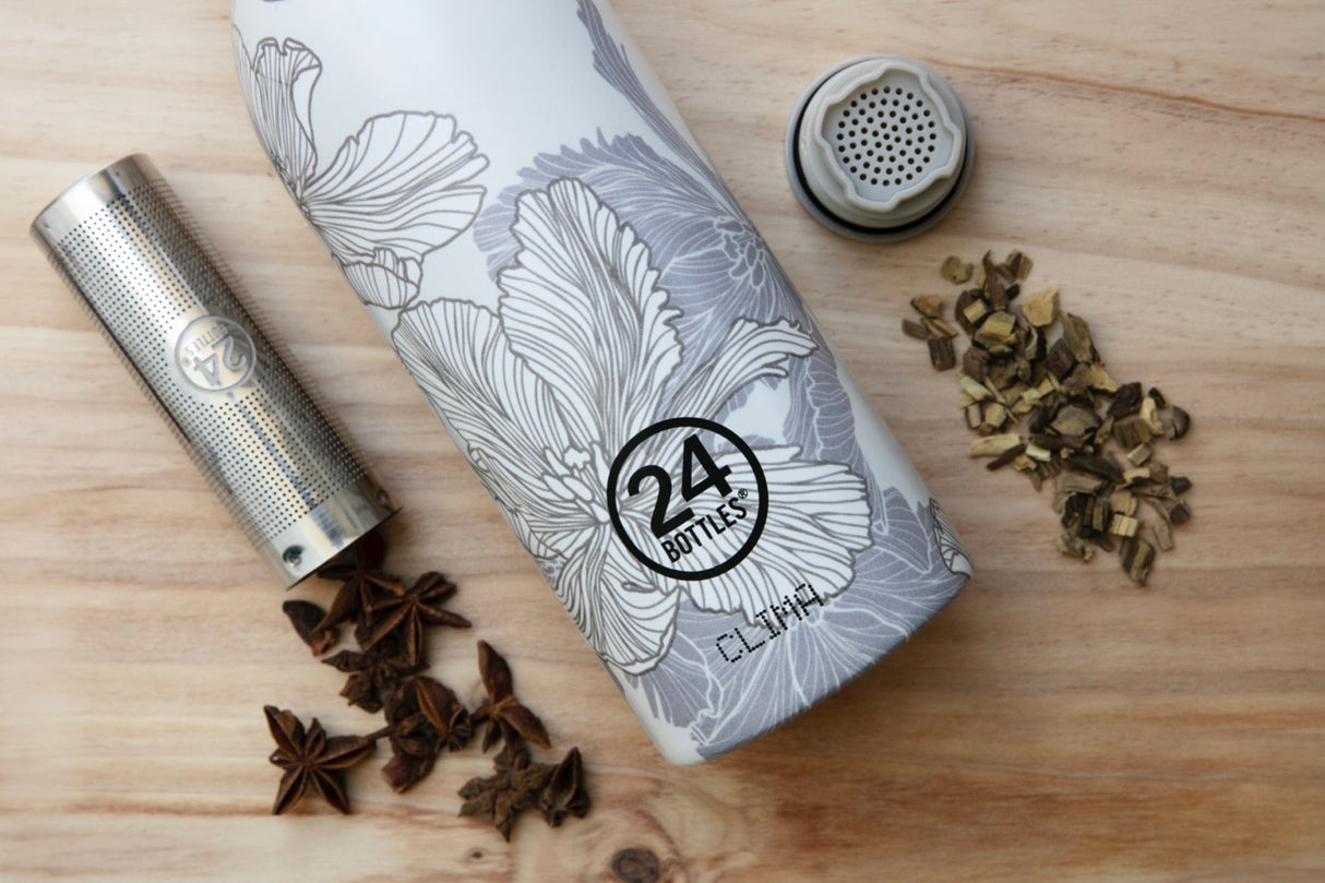 24bottles infuser clima bottle Thermosflasche aus Edelstahl Trinkflasche 0,5l