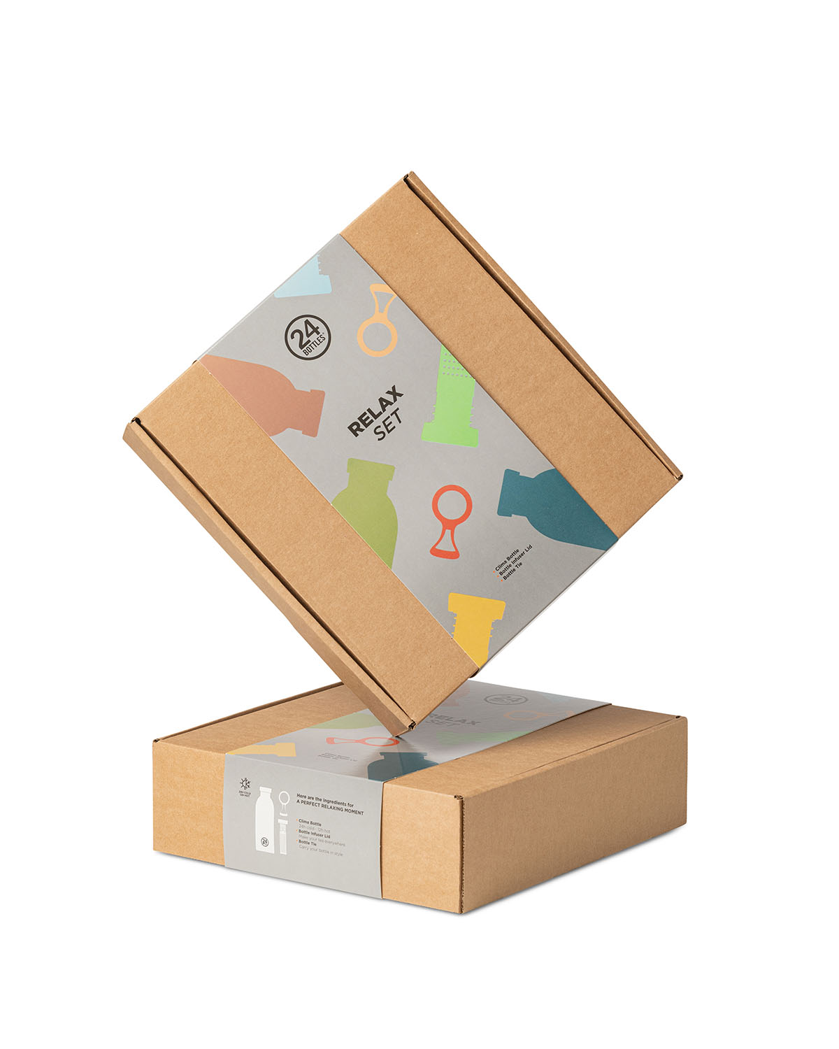 24bottles The Relax Set Geschenkbox Geschenkset clima bottle