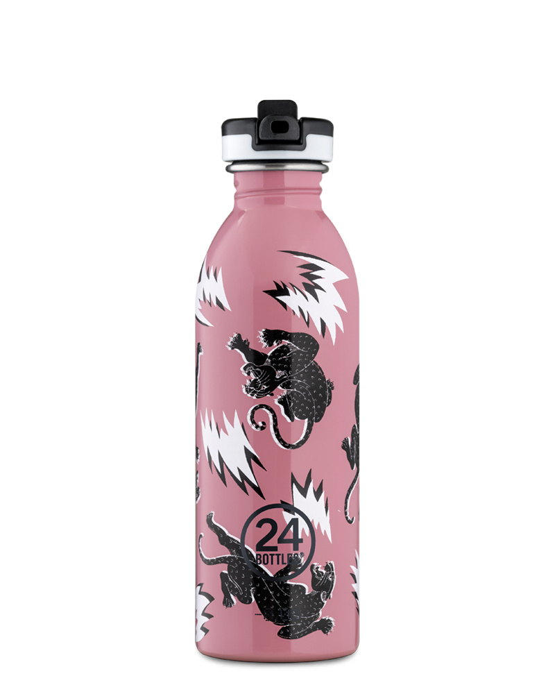 24bottles Athleisure Collection Edelstahl Trinkflasche 500ml mit Sport Cap