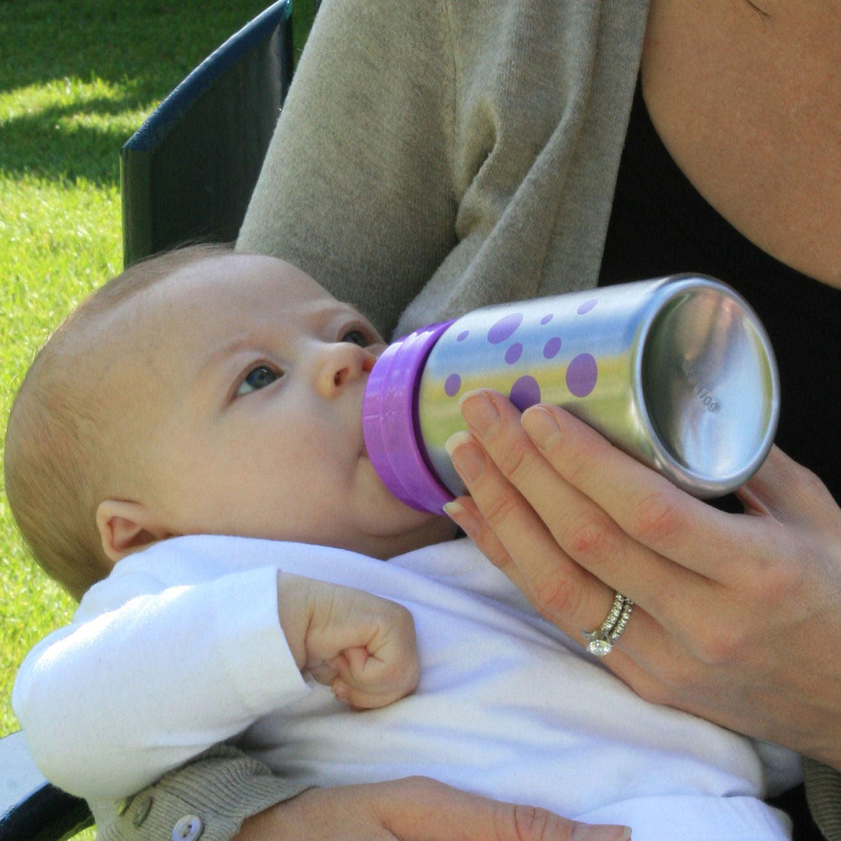 organicKidz Sippy Sauger Trinklern Sauger 2er Set für Babyflasche schmaler Hals Trinkflasche organic