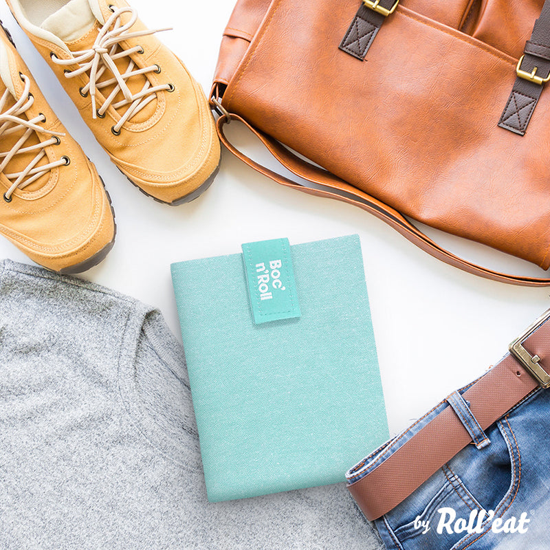 Roll'eat Boc`n`Roll NATURE Sandwich Wrap waschbarer Snack wrap Brotbeutel