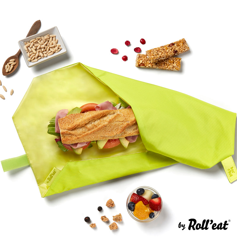 Roll'eat Boc`n`Roll Active Sandwich Wrap waschbarer Snackbag Brotbeutel