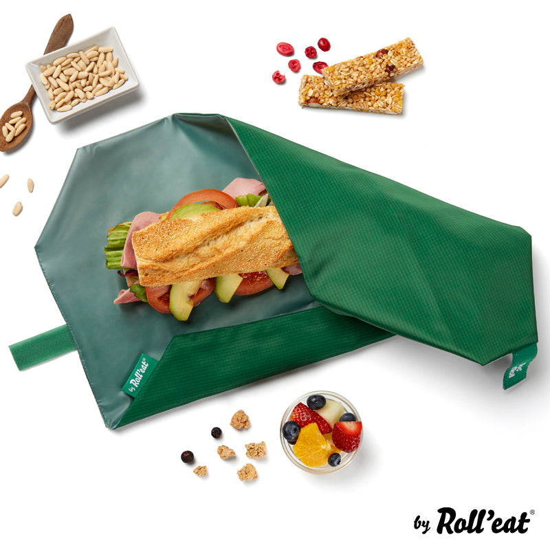 Roll'eat Boc`n`Roll Active Sandwich Wrap waschbarer Snackbag Brotbeutel