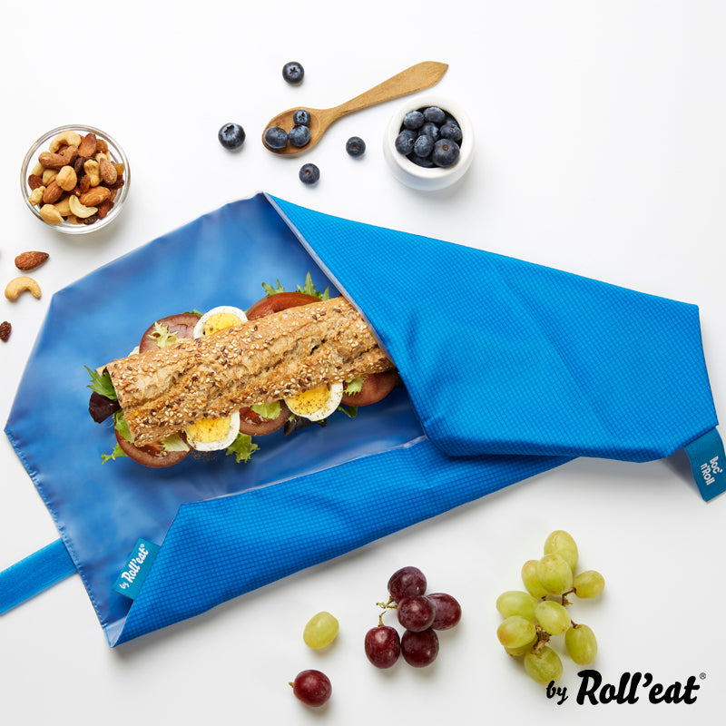 Roll'eat Boc`n`Roll Active Sandwich Wrap waschbarer Snackbag Brotbeutel