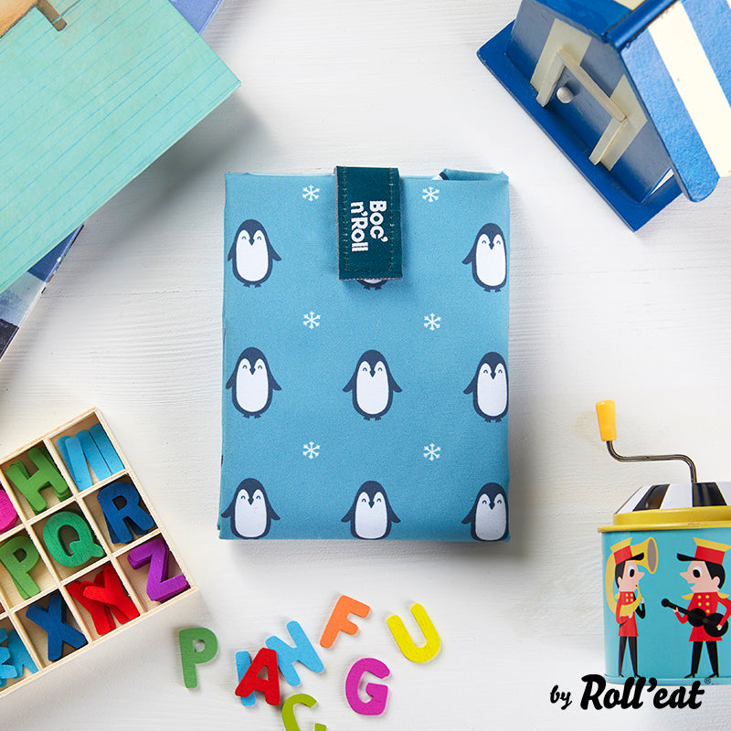 Roll'eat Boc`n`Roll ANIMALS Collection Sandwich Wrap waschbarer Snackbag Brotbeutel