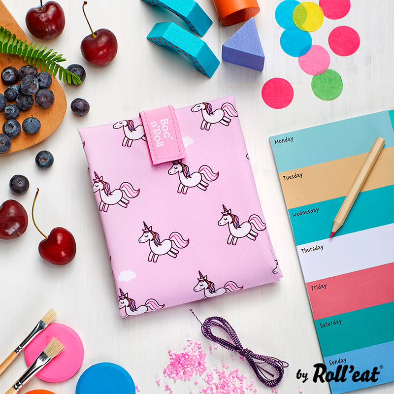 Roll'eat Boc`n`Roll ANIMALS Collection Sandwich Wrap waschbarer Snackbag Brotbeutel