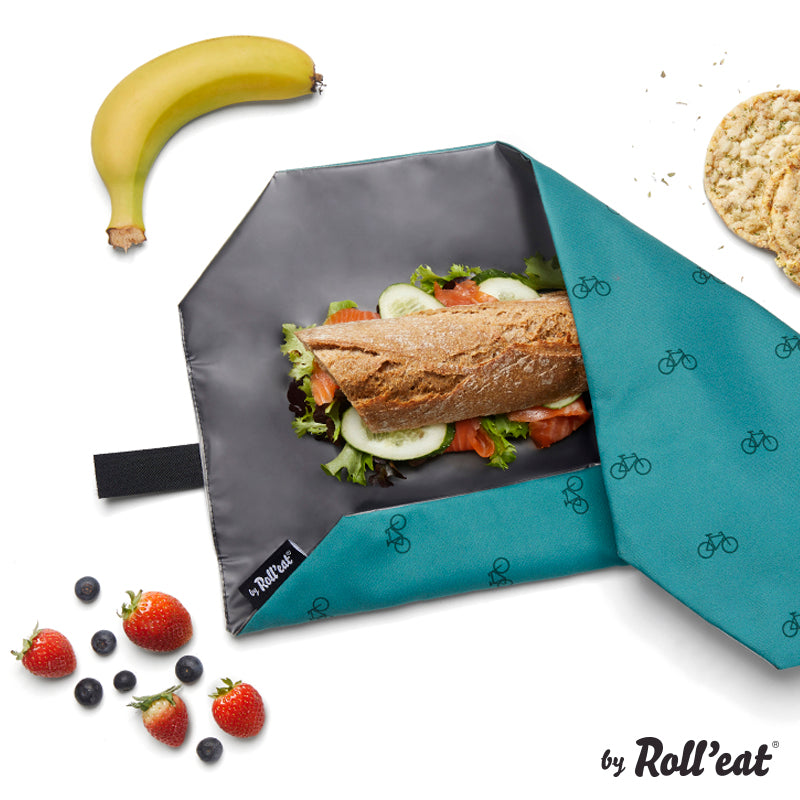 Roll'eat Boc`n`Roll ICON Collection Sandwich Wrap waschbarer Snackbag Brotbeutel