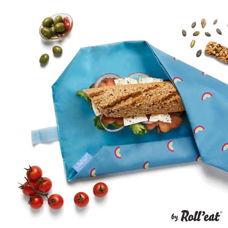Roll'eat Boc`n`Roll ICON Collection Sandwich Wrap waschbarer Snackbag Brotbeutel