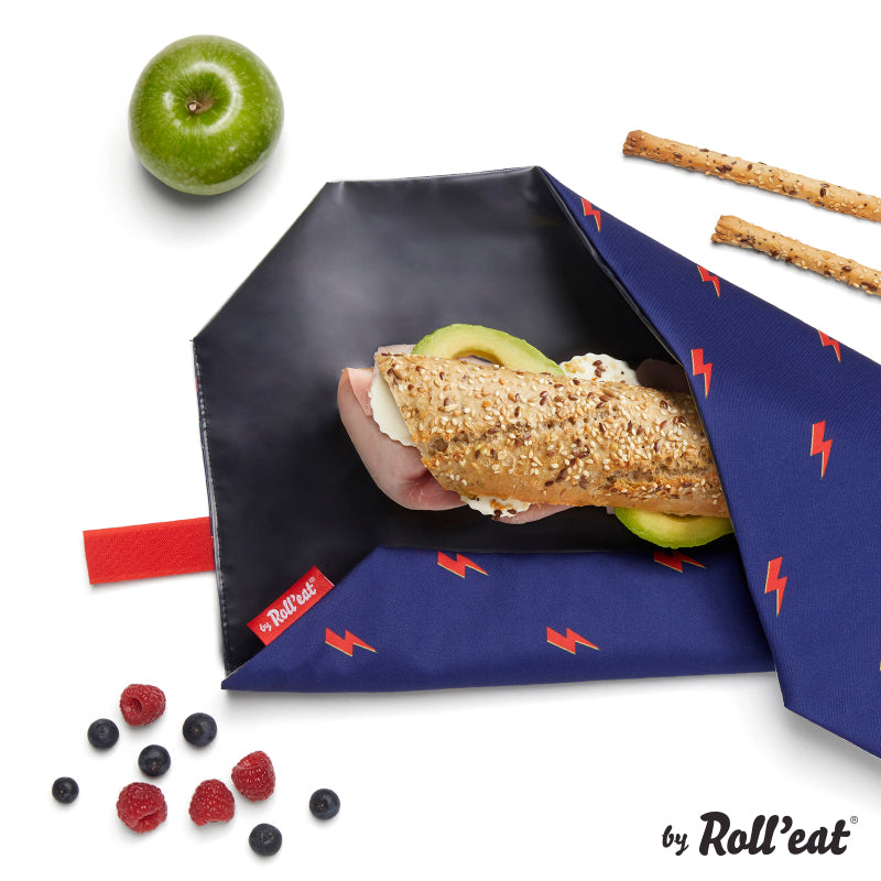Roll'eat Boc`n`Roll ICON Collection Sandwich Wrap waschbarer Snackbag Brotbeutel