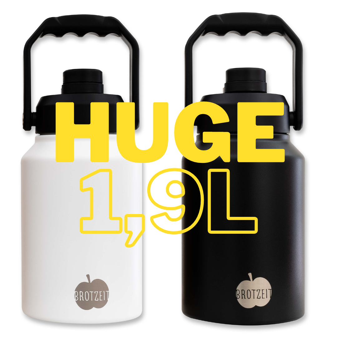 Brotzeit MAGNUM 1,9l Thermosflasche Thermosbehälter aus Edelstahl