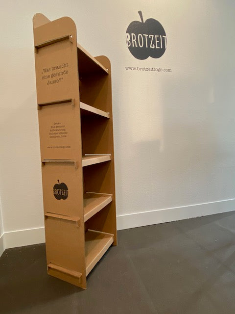 Regal aus Pappe Pappregal Display Verkaufsdisplay Pappdisplay
