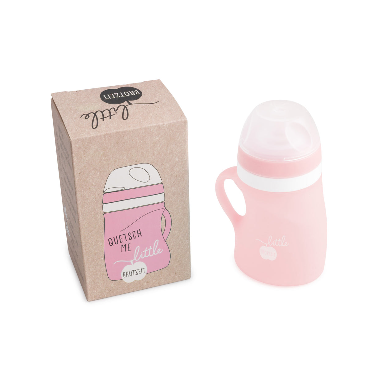 QUETSCH ME Quetschbeutel Quetschie aus Silikon 150ml 6+