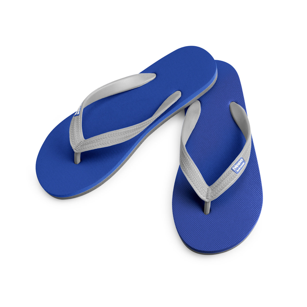 Hippobloo Flip Flop blau-grau aus Naturkautschuk BPAfrei vegan
