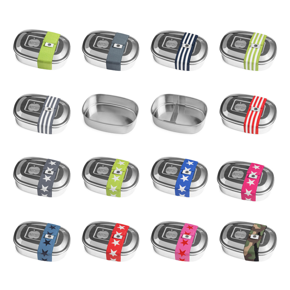 Starter-Set, 2 teiliges Paket, Trinkflasche und Lunchbox aus Edelstahl