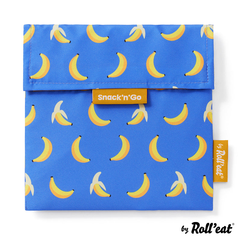 Roll'eat Snack'n'go FRUITS Lunchbag waschbarer Snackbag Brotbeutel