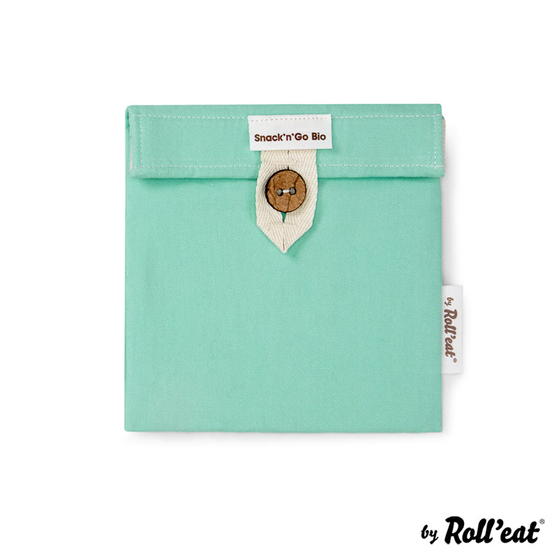Roll'eat Snack'n'go BIO Lunchbag waschbarer Snackbag Brotbeutel