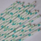 Paper straws biodegradable 25 pieces paper straws