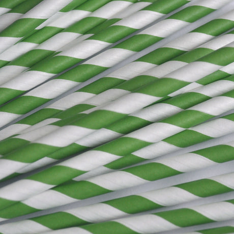 Strohhalme aus Papier biologisch abbaubar 25 Stück Papierstrohhalme