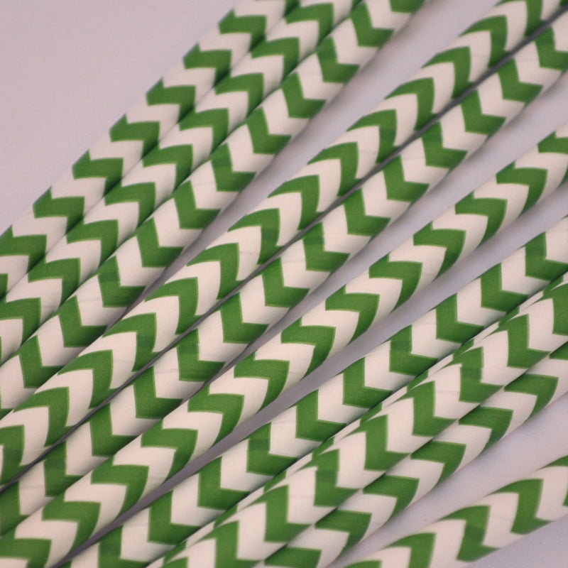 Paper straws biodegradable 25 pieces paper straws