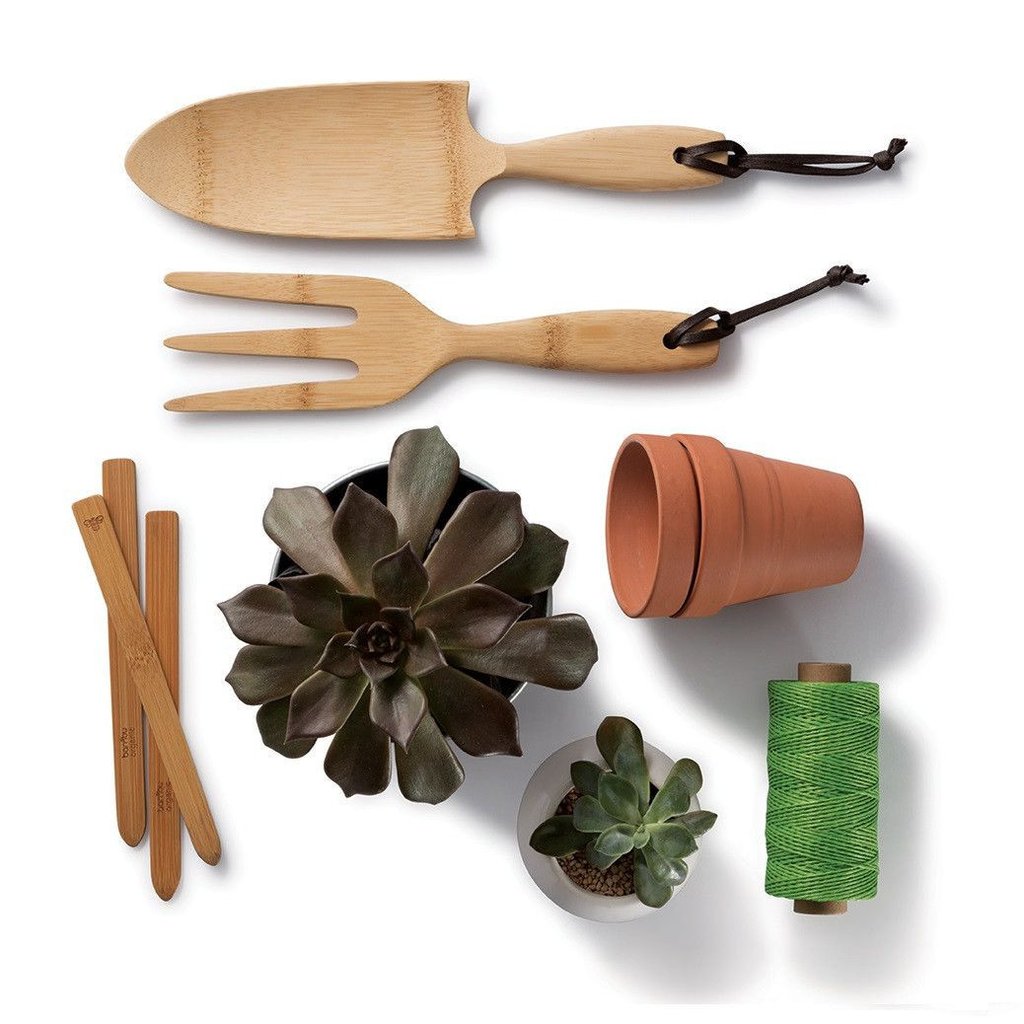 bambu Garten Marker 6er Set aus Bambus bamboo Beet Markierer