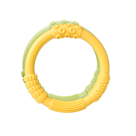 Lifefactory Beissring aus Silikon 2er Set BPA frei Baby Beissring