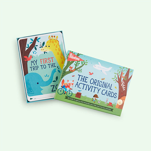 Milestones Activity Cards Babycard Babykarten 30 Stück