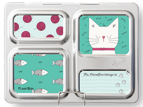 planetbox Magnete für Launch  Lunchbox Brotdose