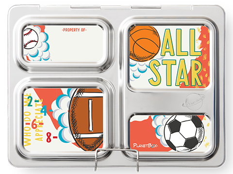 planetbox Magnete für Launch Lunchbox Brotdose