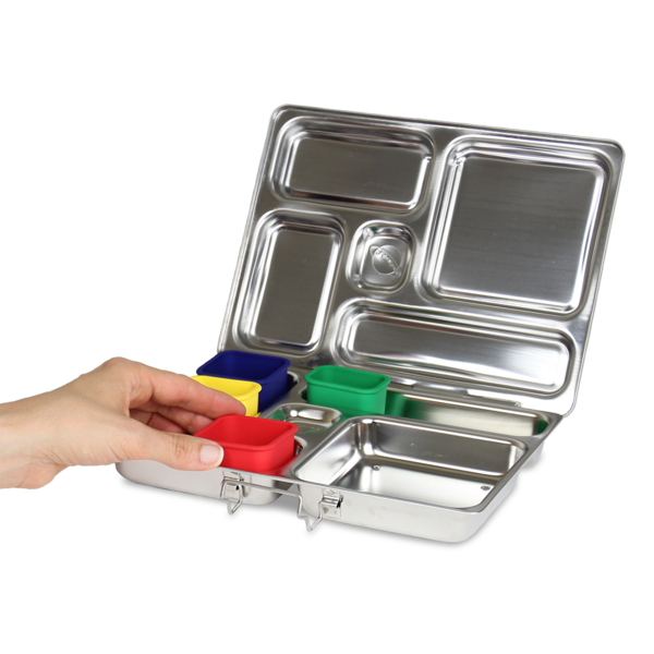 planetbox pods 4er Set für ROVER Lunchbox Einsätze für Brotdose