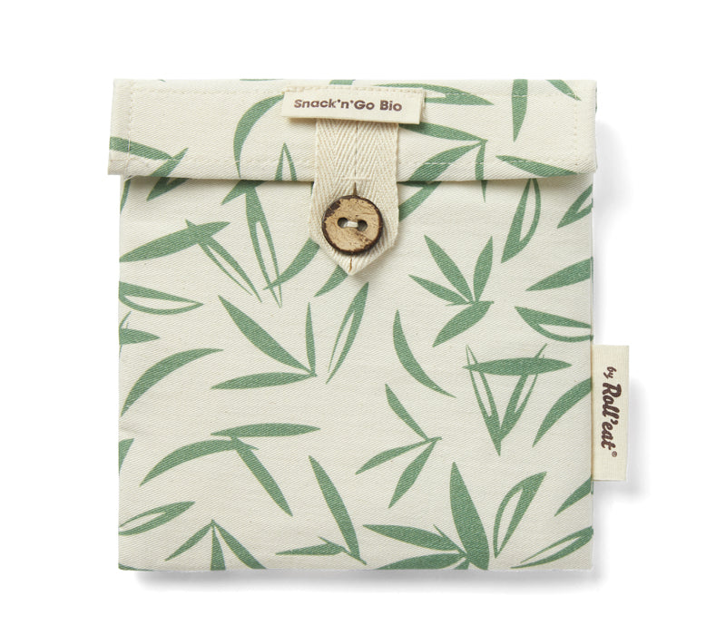 Roll'eat Snack'n'go BIO line ETNIA Collection Lunchbag waschbarer Snackbag Brotbeutel