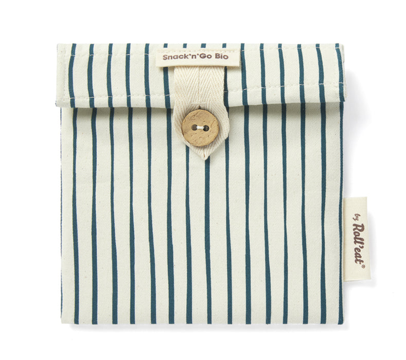 Roll'eat Snack'n'go BIO line ETNIA Collection Lunchbag waschbarer Snackbag Brotbeutel