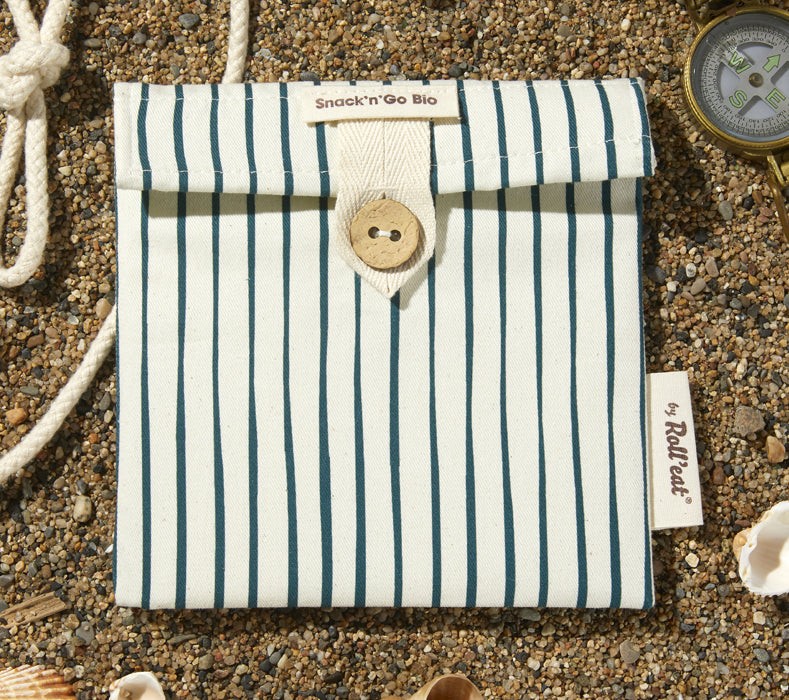Roll'eat Snack'n'go BIO line ETNIA Collection Lunchbag waschbarer Snackbag Brotbeutel