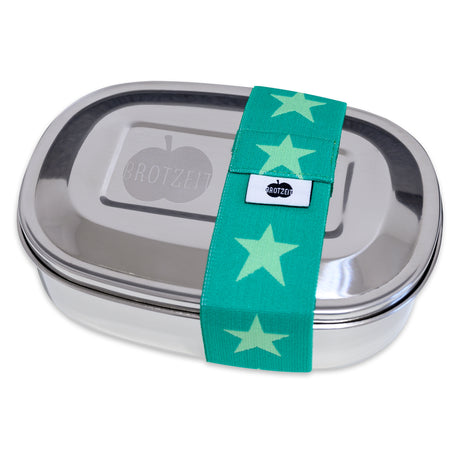 Brotzeit MAGIC lunch boxes lunch box snack box with removable dividers made of stainless steel