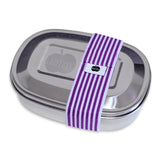 Brotzeit MAGIC lunch boxes lunch box snack box with removable dividers made of stainless steel