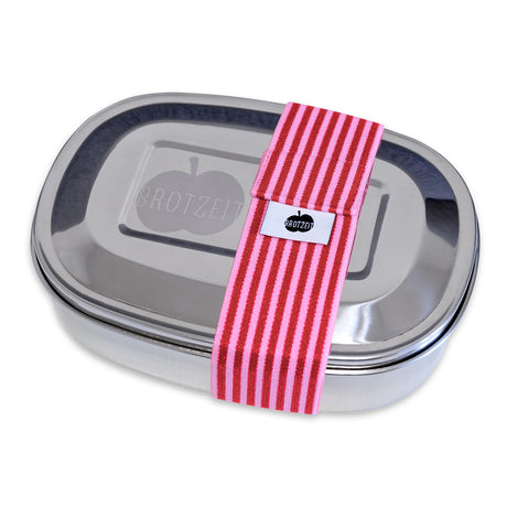 Brotzeit MAGIC lunch boxes lunch box snack box with removable dividers made of stainless steel